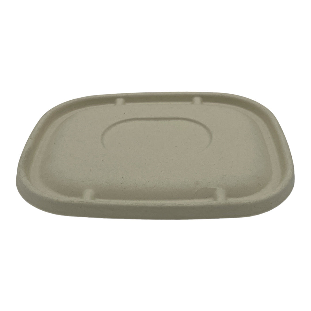 Bagasse Lids for 850ml Rectangle Container