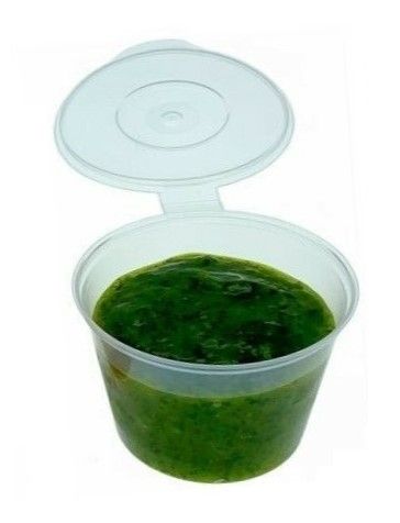 4oz Hinged Round Sauce Pot