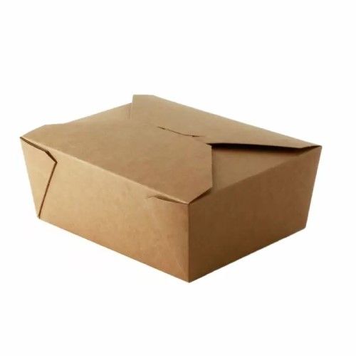 No8 Kraft Biodegradable Leakproof Container